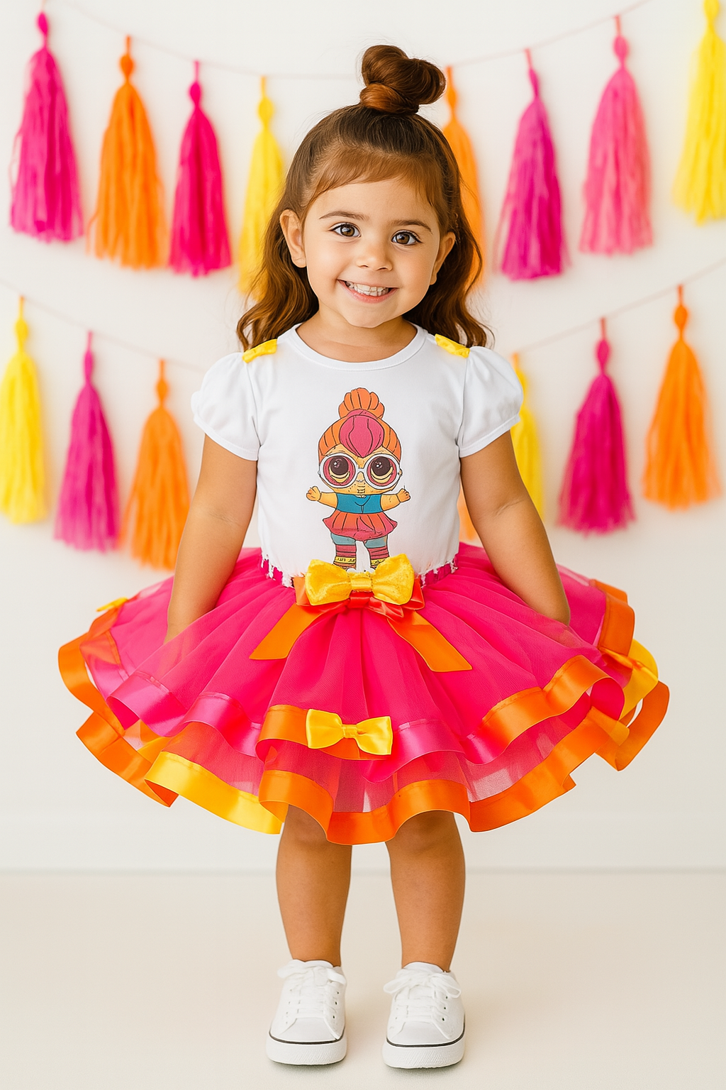 LOL Surprise Doll Neon QT Tutu Birthday Outfit