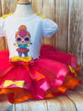 LOL Surprise Doll Neon QT Tutu Birthday Outfit