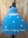 Elsa Tutu, Girls Elsa Costume, Elsa Tutu Dress, Princess Elsa Dress, Frozen Tutu Dress - Little Ladybug Tutus