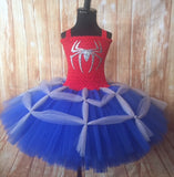 Spiderman Tutu, Spiderman Dress Costume, Girls Spiderman Party Dress - Little Ladybug Tutus