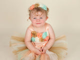 Smash Cake Tutu, 1st Birthday Tutu, First Birthday Tutu, Smash Cake Tutu Set, Baby Tutu, Toddler Tutu, Birthday Tutu, Smash Cake Props, 1st Birthday Photo, Photo Prop, Photo Shoot Tutu, Gold Ivory and Mint Smash Cake - Little Ladybug Tutus