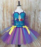 Unicorn Tutu, Unicorn Birthday Dress, Girls Unicorn Costume, Unicorn Photography Prop Dress - Little Ladybug Tutus