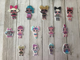 LOL Surprise Doll Pigtail Set Hair Bow