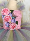 Fairy Pink & Lavender Tutu, Girls Fairy Tutu Dress, Fairy Costume