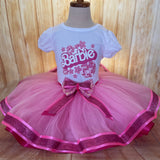 Disco Barbie Birthday Tutu Outfit,  Barbie Party, Barbie Birthday