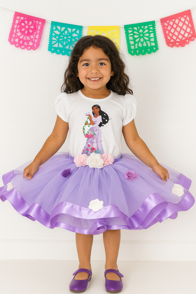 Encanto Isabela Birthday Tutu Outfit