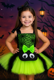 Spider Tutu Green, Spider Web Halloween Costume