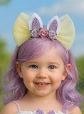 Easter Bunny Tulle Hair Bow