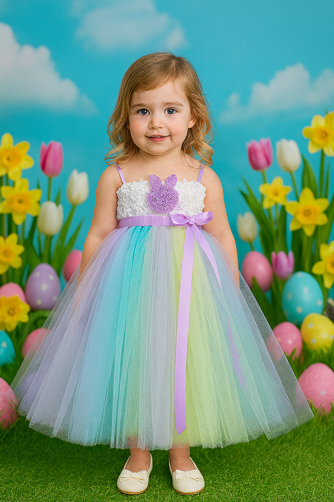 Easter Tutu, Easter Girls Tutu Dress, Bunny Tutu, Bunny Tutu Dress