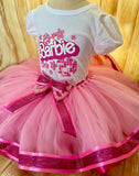 Disco Barbie Birthday Tutu Outfit,  Barbie Party, Barbie Birthday