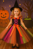 Witch Tutu, Girls Witch Dress, Witch Costume for Girls, Witch Tulle Dress