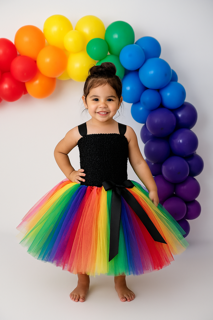 Rainbow Tutu Dress
