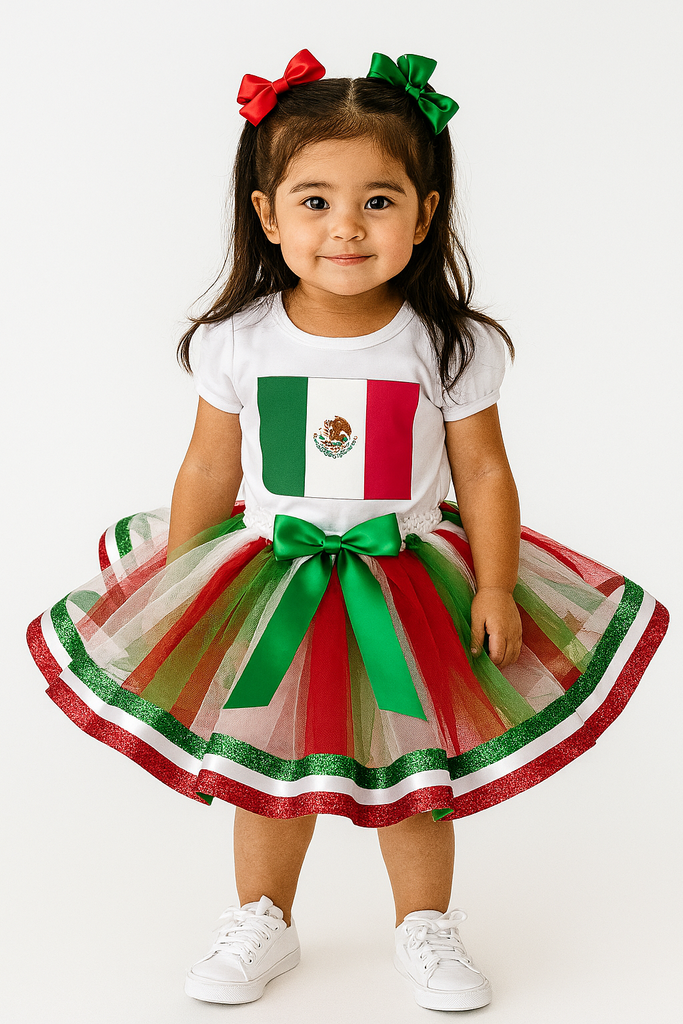 Mexican Independence Day Tutu Outifit