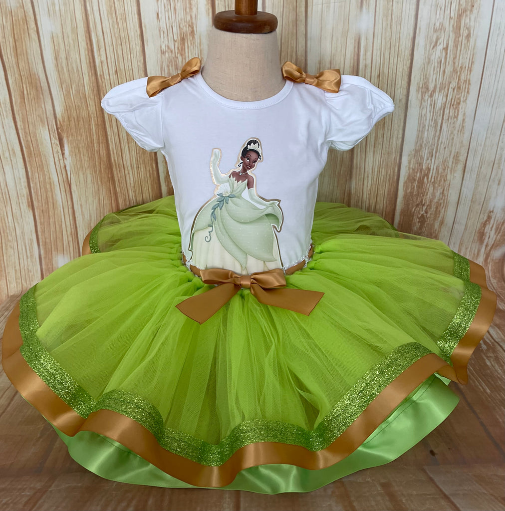 Princess Tiana Birthday Tutu Outfit