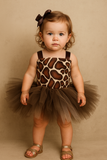 Giraffe Tutu, Girls Giraffe Costume, Giraffe Dress, Giraffe Halloween Costume