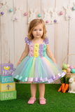Pastel Easter Spring Rainbow Tutu