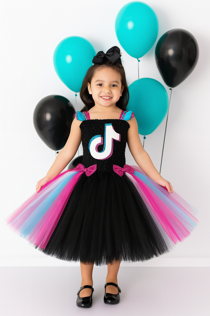 TikTok Tutu, Tik Tok Birthday Dress, TikTok Party, TikTok Oufit