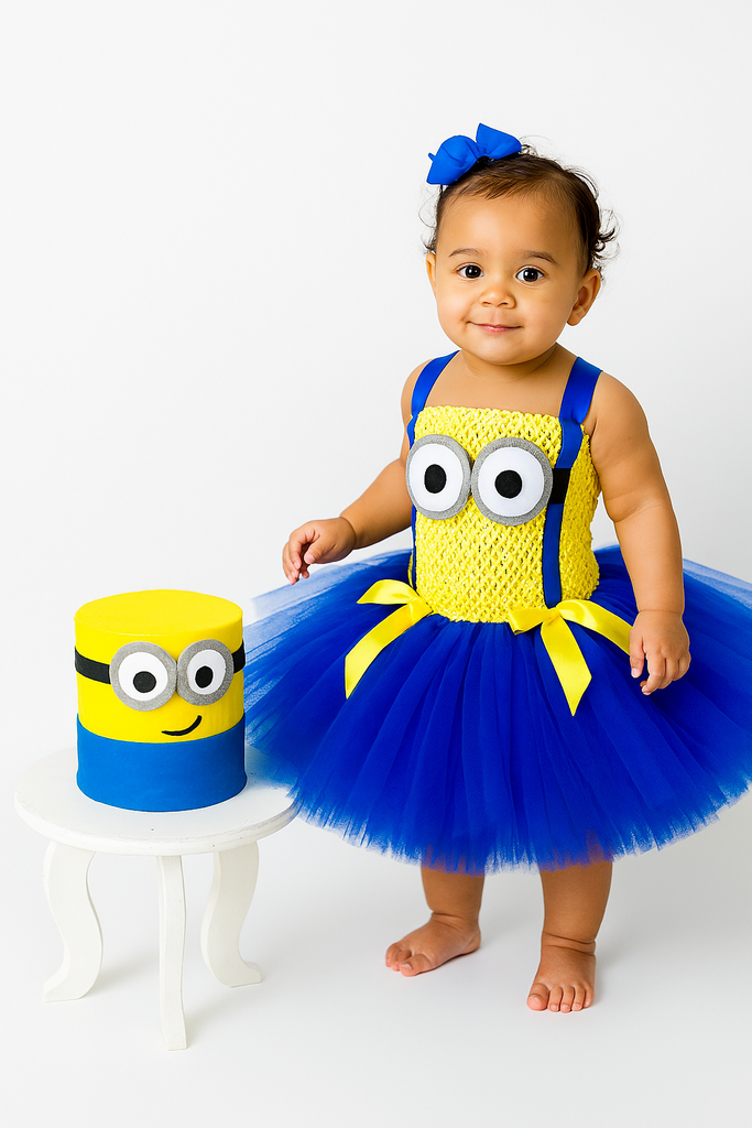 Minion Tutu, Minion Tutu Dress, Minion Costume, Girls Minion Dress
