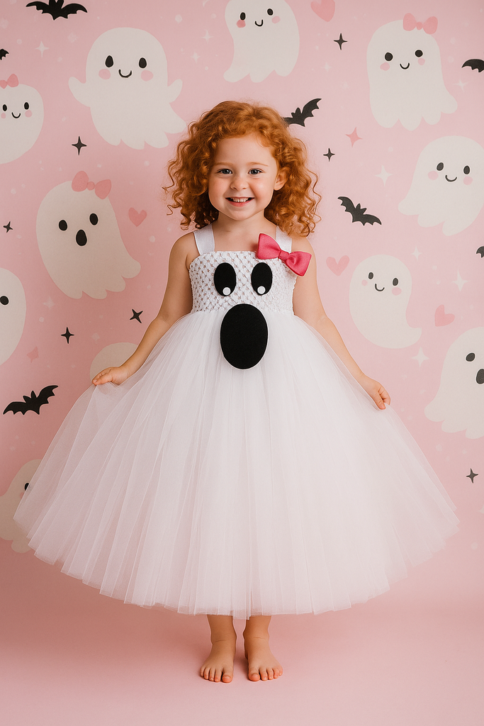 Ghost Tutu Dress, Girls Ghost Halloween Costume