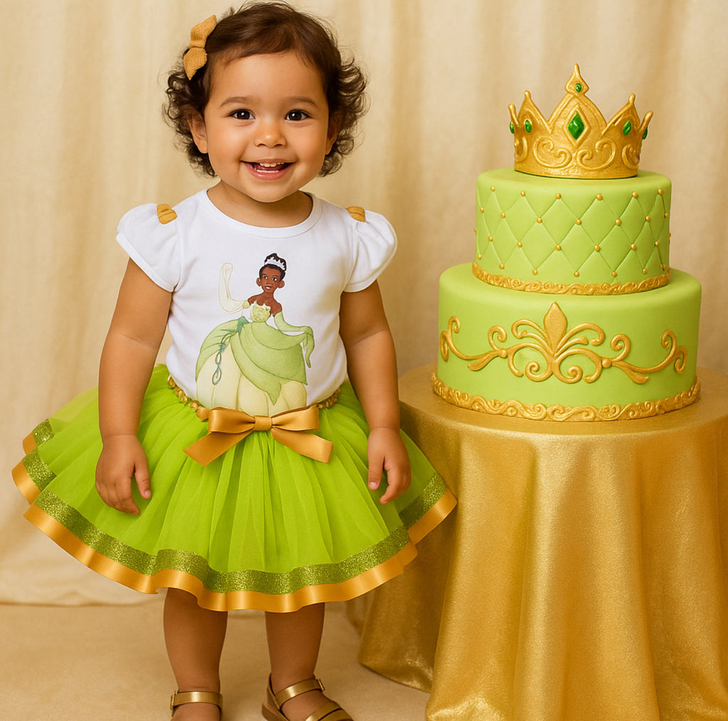 Princess Tiana Birthday Tutu Outfit