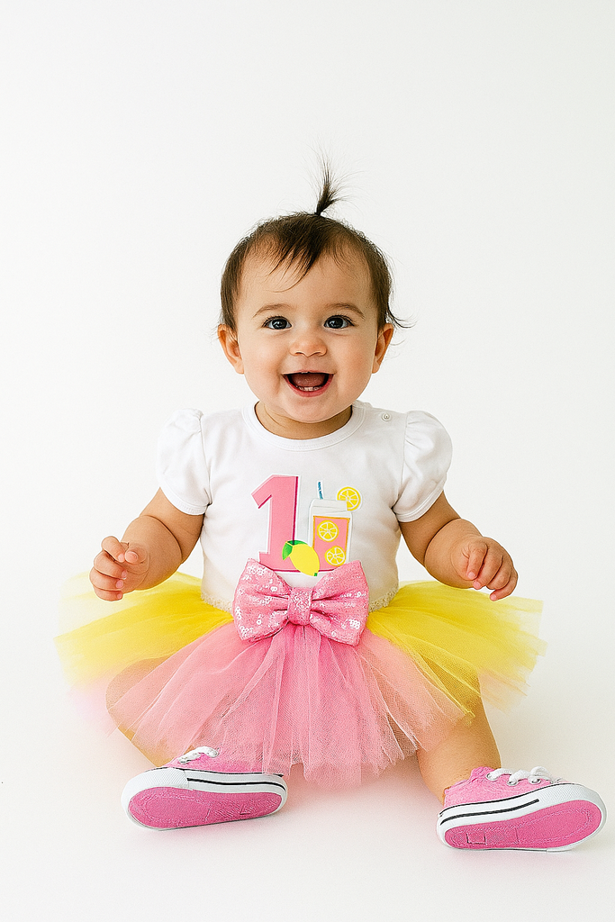Pink Lemonade Birthday Tutu Outfit