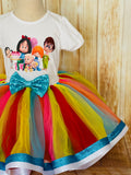 Cleo & Cuquin Themed Birthday Tutu Outift