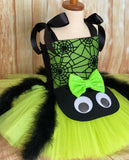 Spider Tutu Green, Spider Web Halloween Costume