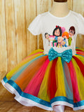 Cleo & Cuquin Themed Birthday Tutu Outift