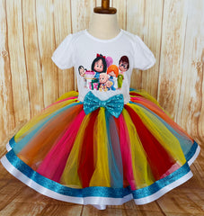 Cleo & Cuquin Themed Birthday Tutu Outift