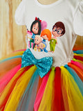 Cleo & Cuquin Themed Birthday Tutu Outift