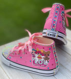 LOL Surprise Doll Converse Sneakers, Big Kid Shoe Size 3-6