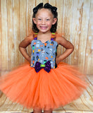 Halloween Tutu, Halloween Pageant Dress