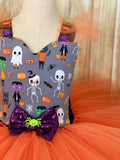 Halloween Tutu, Halloween Pageant Dress