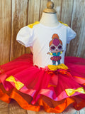 LOL Surprise Doll Neon QT Tutu Birthday Outfit