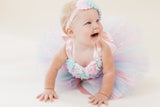 ﻿Smash Cake Tutu, 1st Birthday Tutu, First Birthday Tutu, Smash Cake Tutu Set, Baby Tutu, Toddler Tutu, Birthday Tutu, Smash Cake Props, 1st Birthday Photo, Photo Prop, Photo Smash Cake Tutu, Lavender Pink and Aqua Smash Cake - Little Ladybug Tutus