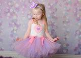 Valentines Day Tutu Dress, Valentine's Day Tutu Dress, Girls Cupid Tutu, Girls Cupid Dress, Lavender and Pink Valentines Day Tutu, Pink Valentine's Day Tutu, Purple Cupid Tutu Dress - Little Ladybug Tutus