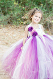 Plum Tutu, Plum Tutu Dress, Plum Flower Girl Dress, Purple Photography Prop Dress - Little Ladybug Tutus