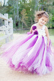 Plum Tutu, Plum Tutu Dress, Plum Flower Girl Dress, Purple Photography Prop Dress - Little Ladybug Tutus