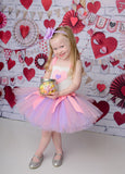 Valentines Day Tutu Dress, Valentine's Day Tutu Dress, Girls Cupid Tutu, Girls Cupid Dress, Lavender and Pink Valentines Day Tutu, Pink Valentine's Day Tutu, Purple Cupid Tutu Dress - Little Ladybug Tutus