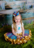 Mermaid Ribbon Trimmed Tutu, Mermaid Tutu - Little Ladybug Tutus