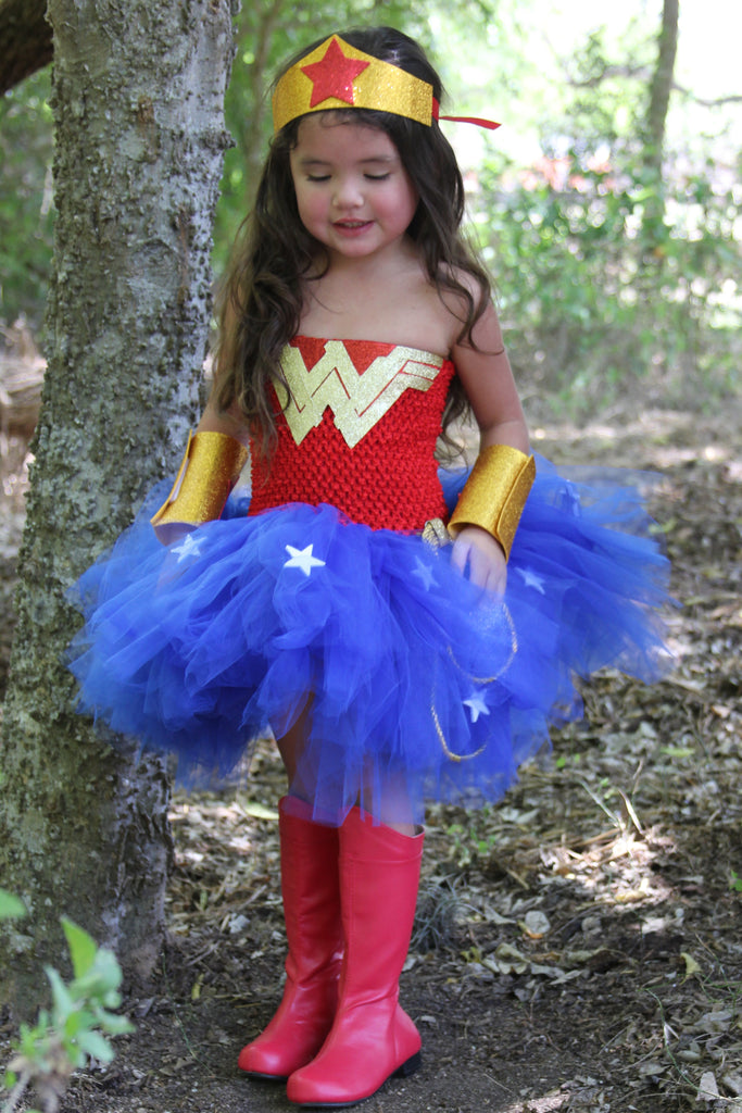 Wonder Woman Tutu, Wonderwoman Tutu, Wonderwoman Costume