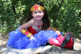 Wonder Woman Tutu, Wonderwoman Tutu, Wonder Woman Tutu Dress, Wonderwoman Tutu Dress, Superhero Tutu, Wonder Woman Costume, Wonder Woman Birthday Tutu, Wonder Woman Birthday Dress, Wonderwoman, Wonder Woman, Girls Wonder Woman - Little Ladybug Tutus