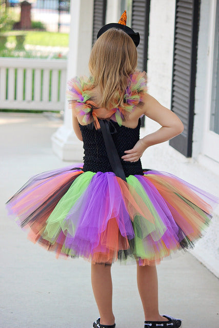 Witch Tutu Costume Girls Witch Tutu Witch Halloween Costume