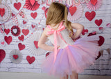 Valentines Day Tutu Dress, Valentine's Day Tutu Dress, Girls Cupid Tutu, Girls Cupid Dress, Lavender and Pink Valentines Day Tutu, Pink Valentine's Day Tutu, Purple Cupid Tutu Dress - Little Ladybug Tutus