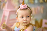 Unicorn Smash Cake Tutu Set, First Birthday Tutu - Little Ladybug Tutus
