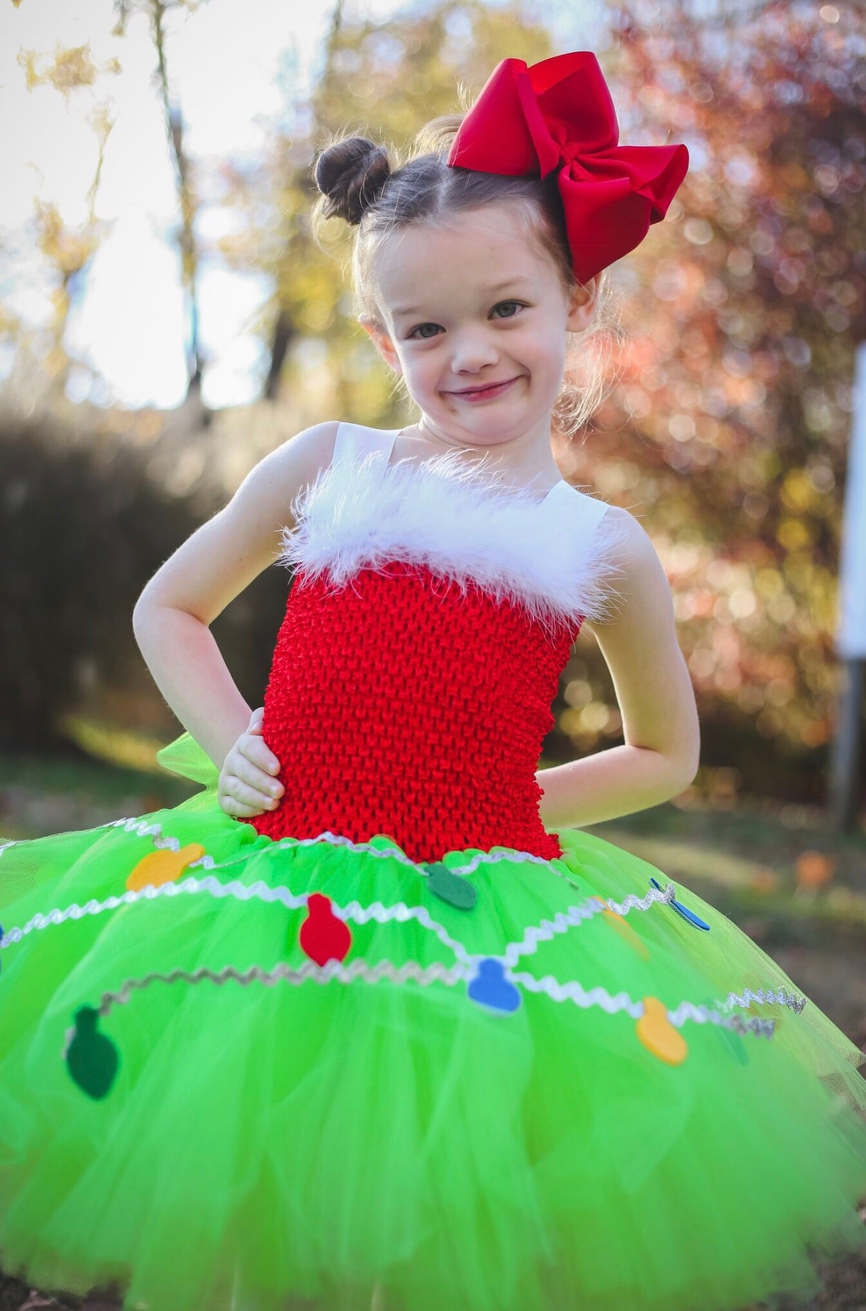 Grinch Tutu, Girls Grinch Costume, Girls Christmas Dress