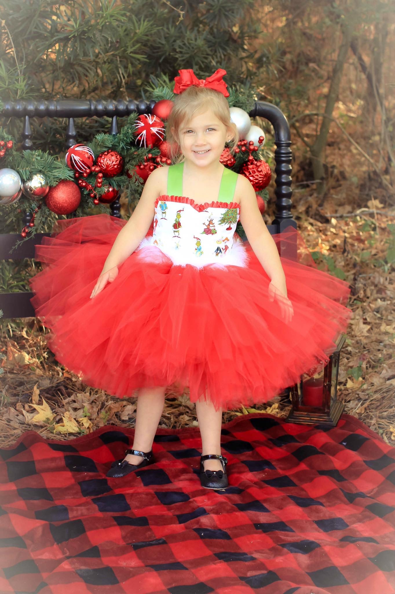 Grinch Tutu, Girls Grinch Costume, Christmas Grinch Dress, Grinch Girl