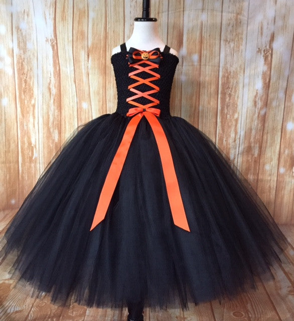 Witch Tutu, Girls Witch Dress, Witch Costume for Girls, Witch Tulle Dress