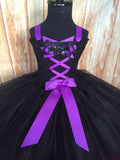 Witch Tutu, Girls Witch Dress, Witch Costume for Girls, Witch Tulle Dress - Little Ladybug Tutus