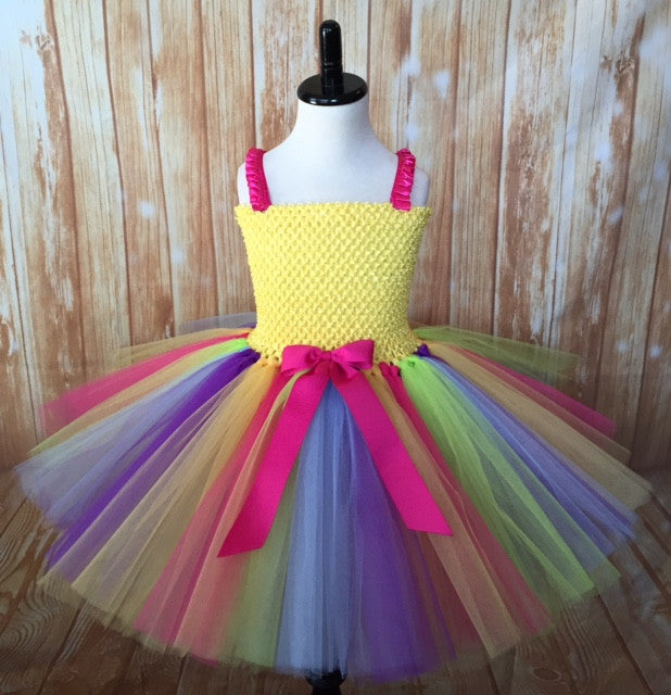 Rainbow Tutu Dress